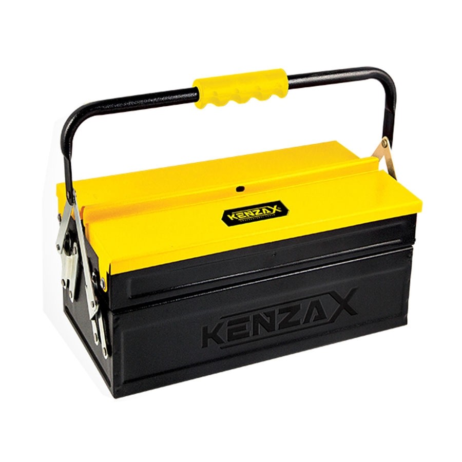 جعبه ابزارKENZAX کنزاکس مدل KBT-1303 - دو طبقه 30 سانت