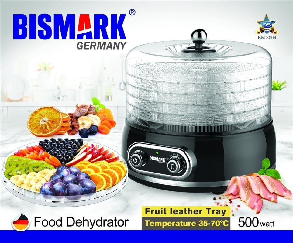 میوه خشک کن بیسمارک تحت لیسانس آلمان مدل  bismark BM 3005