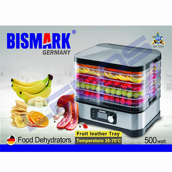میوه خشک کن بیسمارک تحت لیسانس آلمان مدل BM3004 ا شناسه کالا: Fruit Dryer BISMARK BM3004