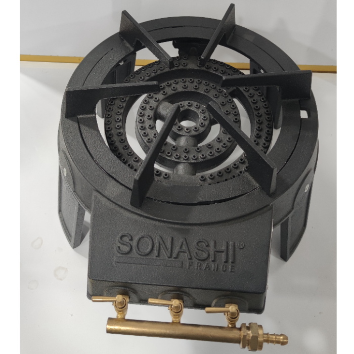 اجاق گاز پایه دار چدن 3شعله سوناشی مدل SONASHI SGB-501C