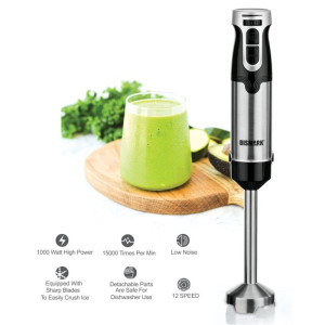 گوشت کوب تک کاره بیسمارک تحت لیسانس آلمان مدل BM2240 ا BISMARK BM2240 HAND BLENDER