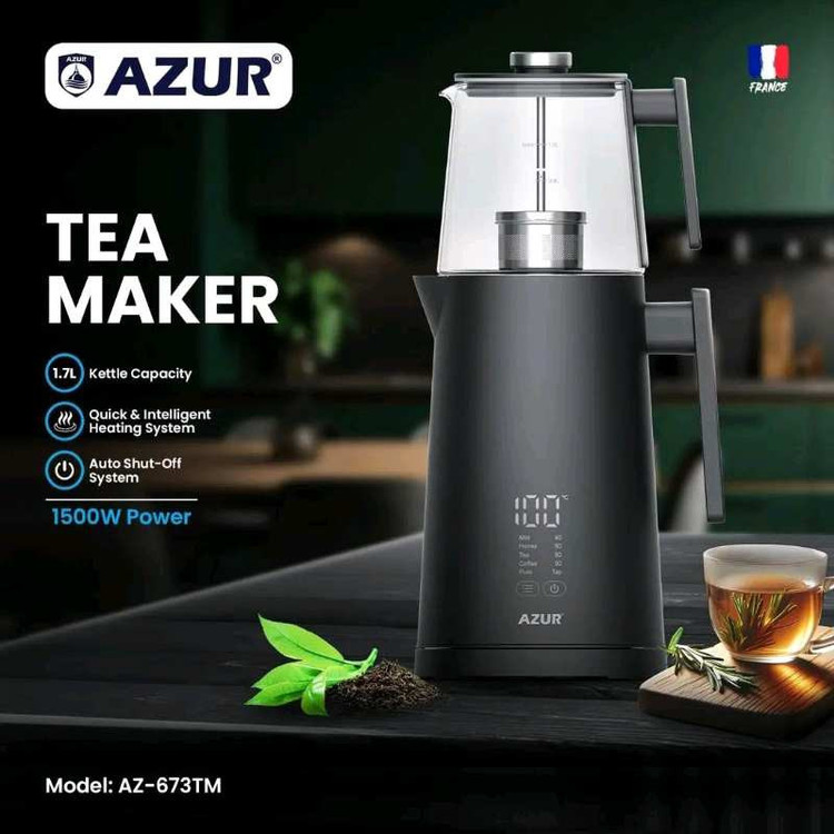 چای ساز آزور اصل تحت لیسانس فرانسه مدل AZUR AZ-673TM