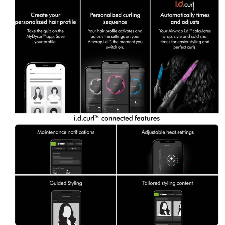 سشوار برس دار حالت دهنده دایسون مدل Dyson Airwrap id HS08