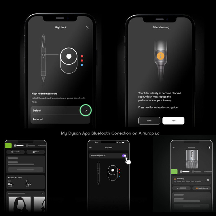 سشوار برس دار حالت دهنده دایسون مدل Dyson Airwrap id HS08