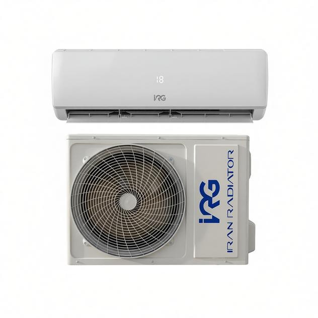 کولر گازی اسپلیت دیواری 24000 معتدله روتاری T1 ایران رادیاتور مدل IRAN RADIATOR IAC-24CH/XA/A/T1/ID