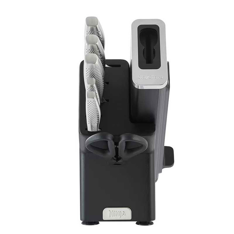 سرویس چاقو 7 پارچه با تیغه استیل و با دسته استیل نینجا مدل NINJA K62006